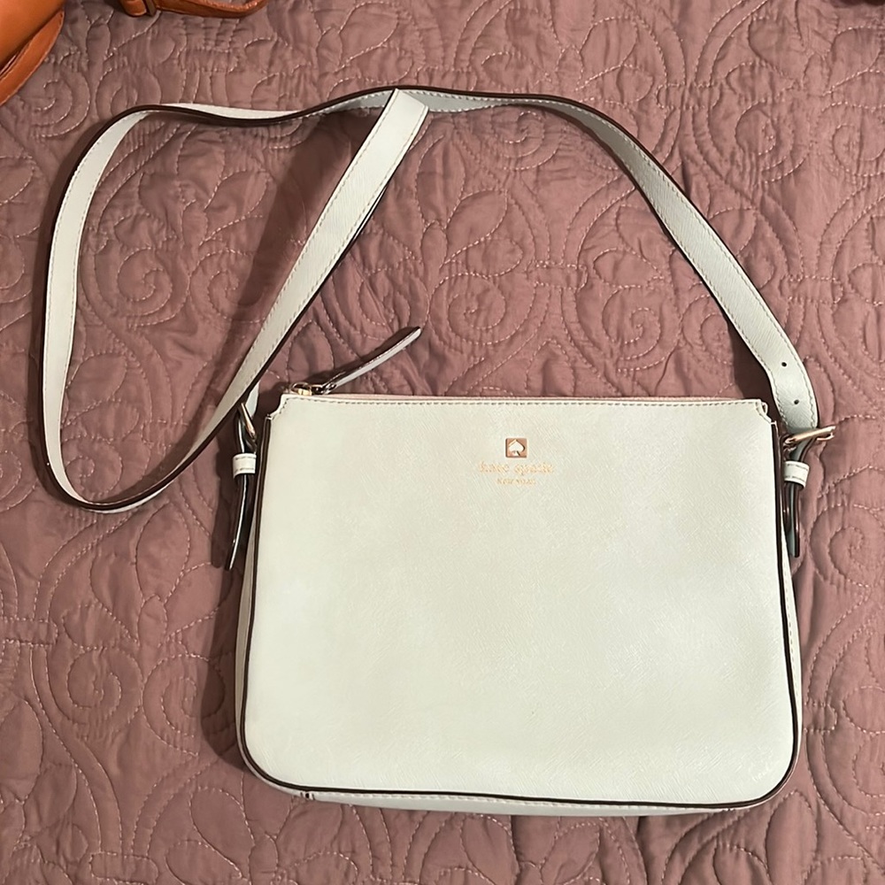 Kate Spade Light Teal Adjustable Crossbody Bag